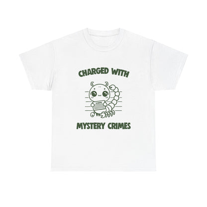 Charged With Mystery Crimes Scorpio Zodiac Tee