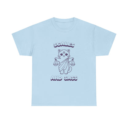 Scales and Sass Libra Zodiac Tee