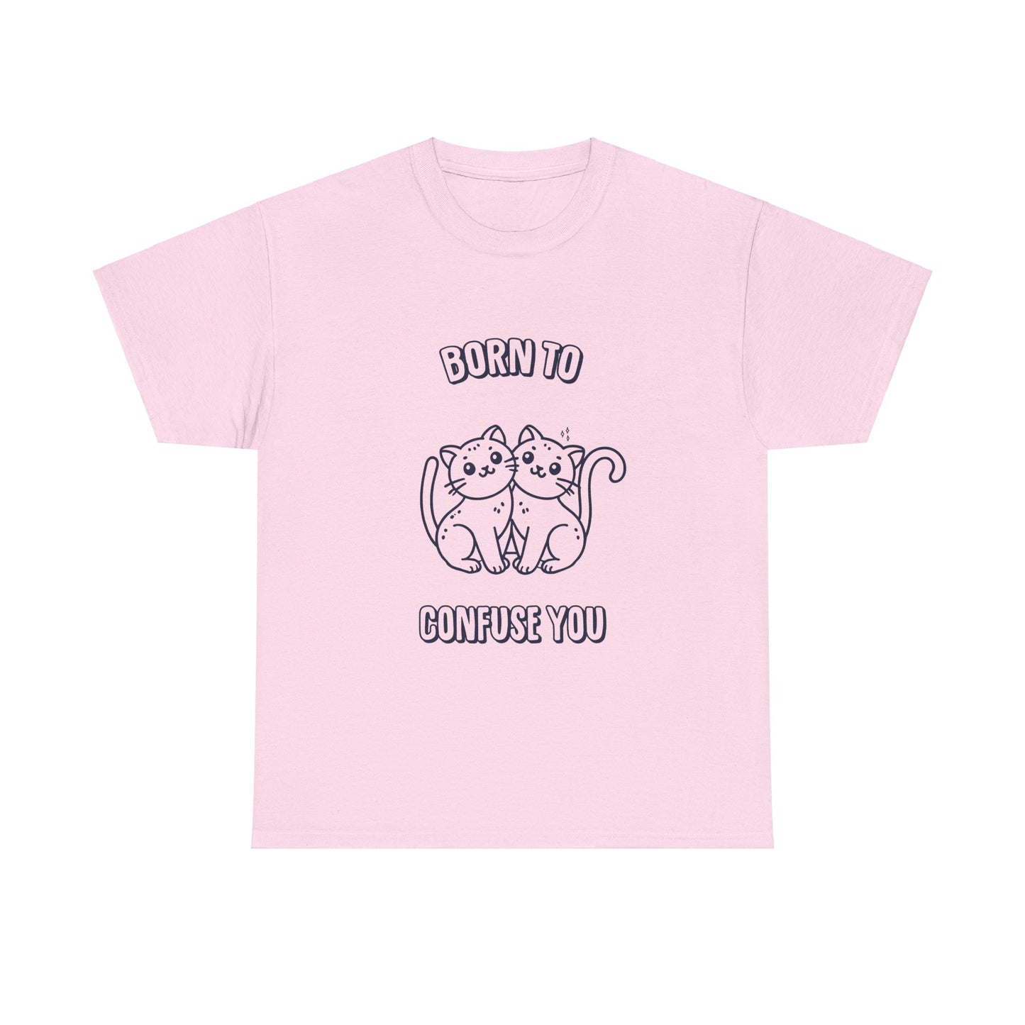 Born To Confuse You Gemini Zodiac Tee