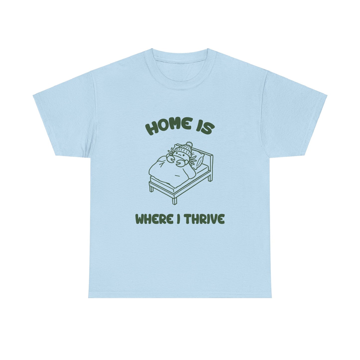 Home Is Where I Thrive Cancer Zodiac Tee