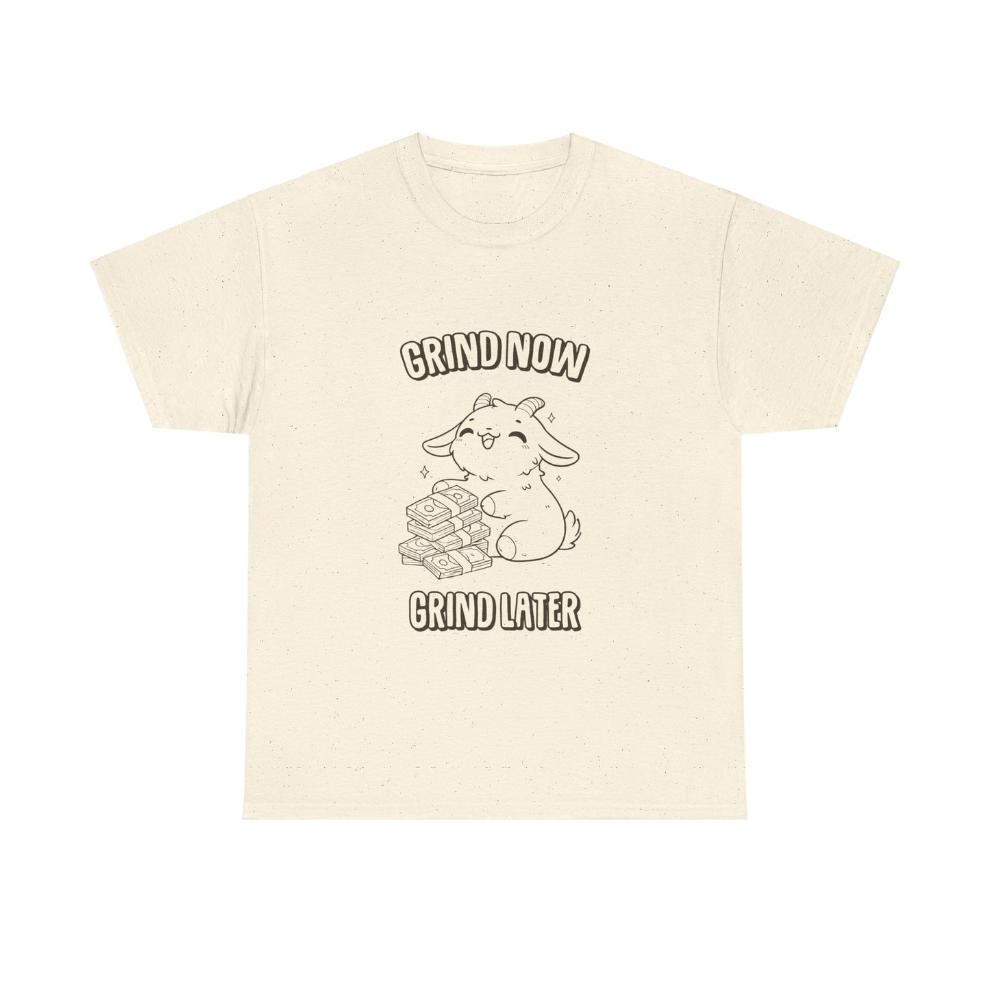 Grind Now Grind Later Capricorn Zodiac Tee