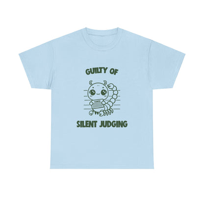 Guilty Of Silent Judging Scorpio Zodiac Tee