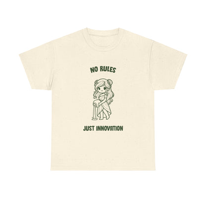 No Rules Just Innovation Aquarius Zodiac Tee