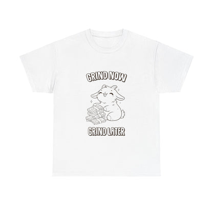 Grind Now Grind Later Capricorn Zodiac Tee