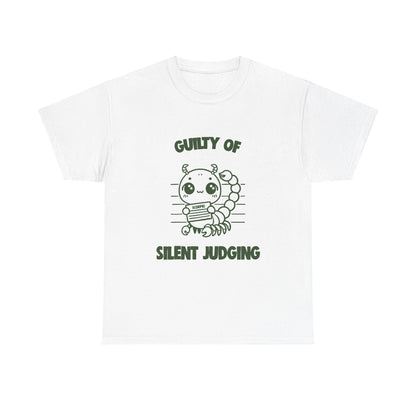 Guilty Of Silent Judging Scorpio Zodiac Tee