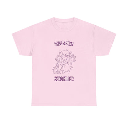 Free Spirit Zero Filter Aquarius Zodiac Tee