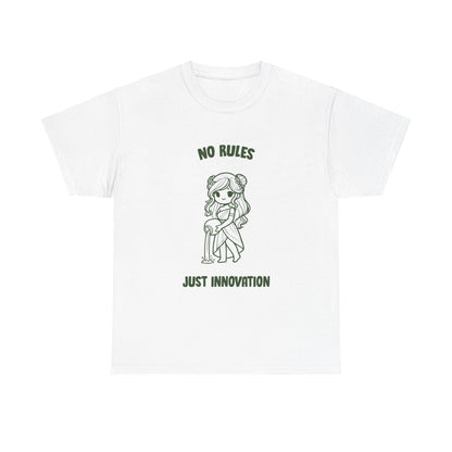 No Rules Just Innovation Aquarius Zodiac Tee