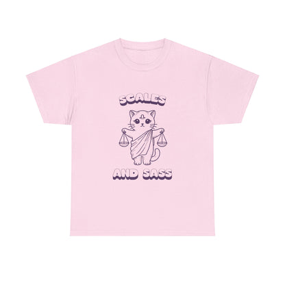 Scales and Sass Libra Zodiac Tee