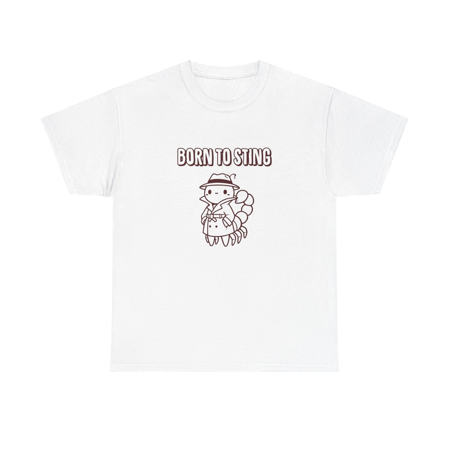 Born To Sting Scorpio Zodiac Tee