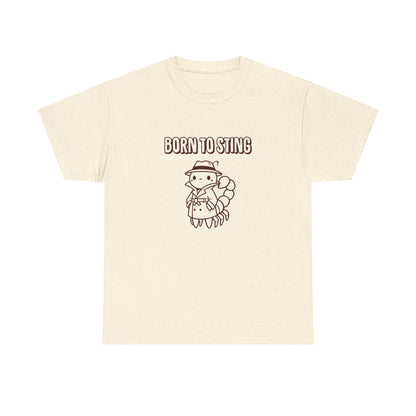 Born To Sting Scorpio Zodiac Tee